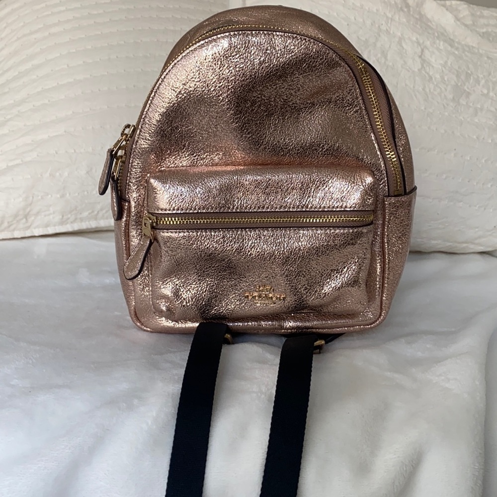 Coach mini backpack